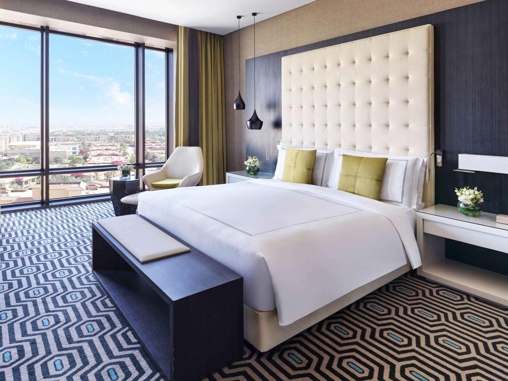 فندق فيرمونت الرياض المظهر الخارجي الصورة A bedroom at the hotel